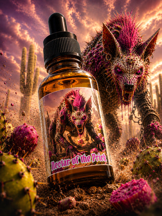 Nectar of the Prick - Prickly Pear, Cactus Water, and Desert Air Beard Oil, Butter & Cologne