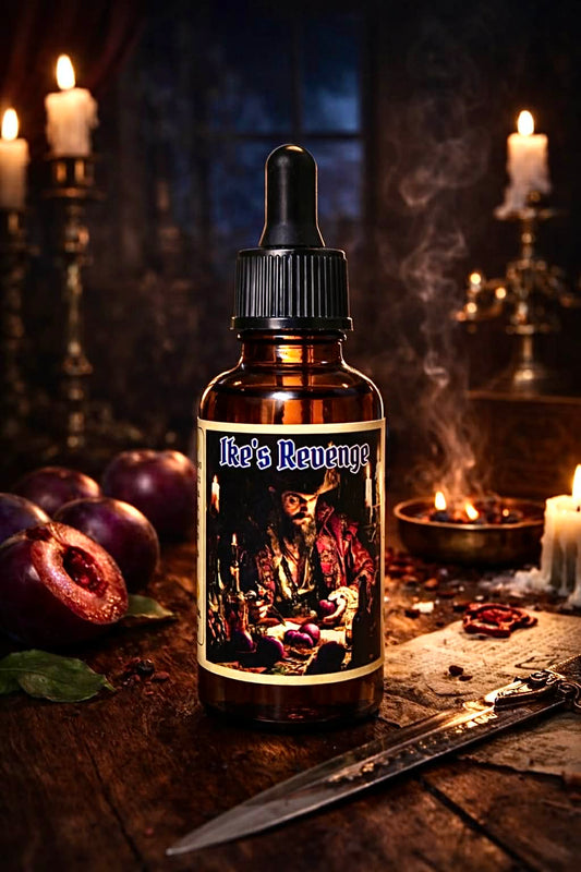 Ike's Revenge - Smoked Plum and Mahogany Beard Oil, Butter, & Cologne