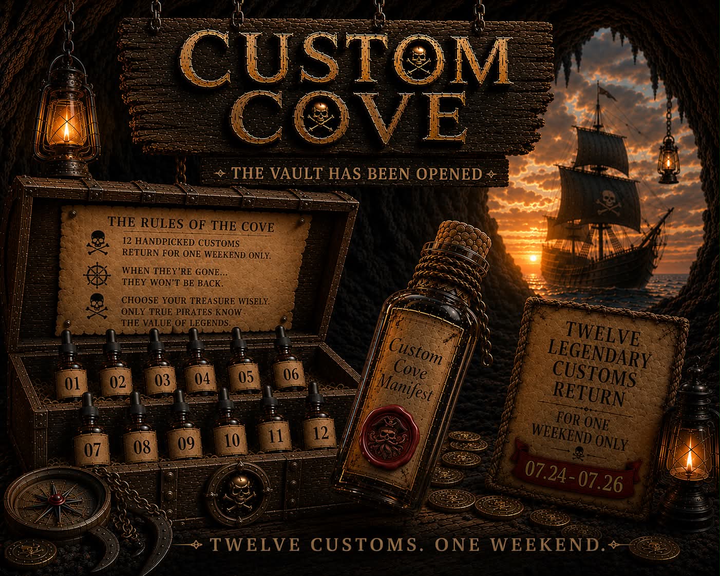 Custom Cove (Only 7/24-7/26)