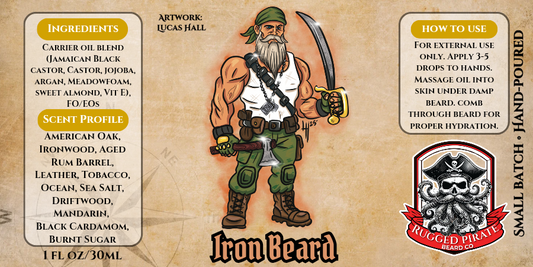 Iron Beard (Oak, Rum, Mandarin, Driftwood)