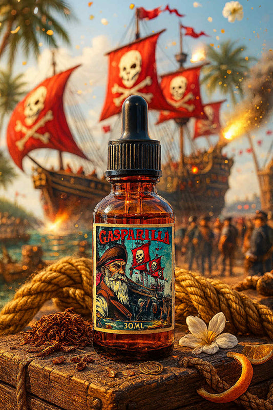 Gasparilla (Pipe Tobacco, Cuban Spiced Tobacco, Cherry Wood, Spiced Citrus, Tahitian Vanilla)