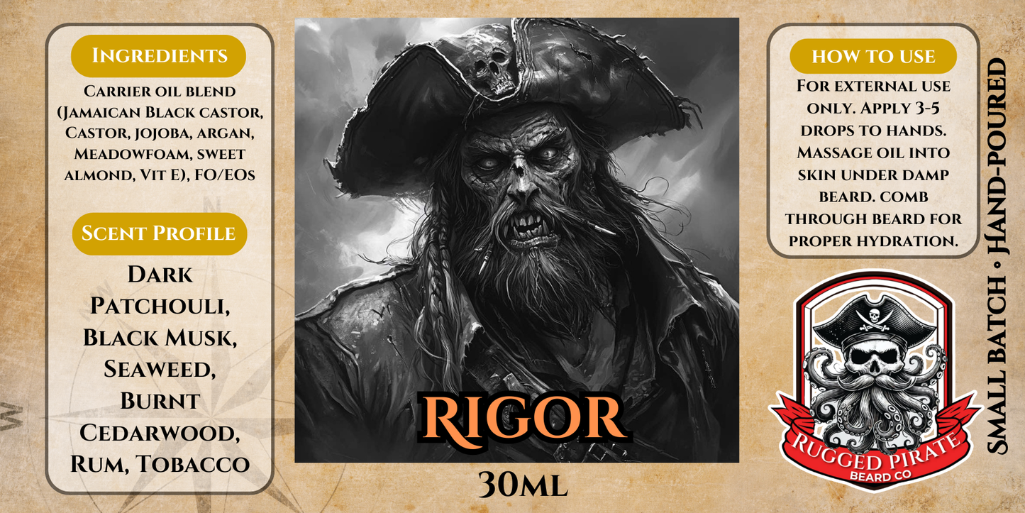 Rigor (Patchouli, Burnt Cedar, Rum)