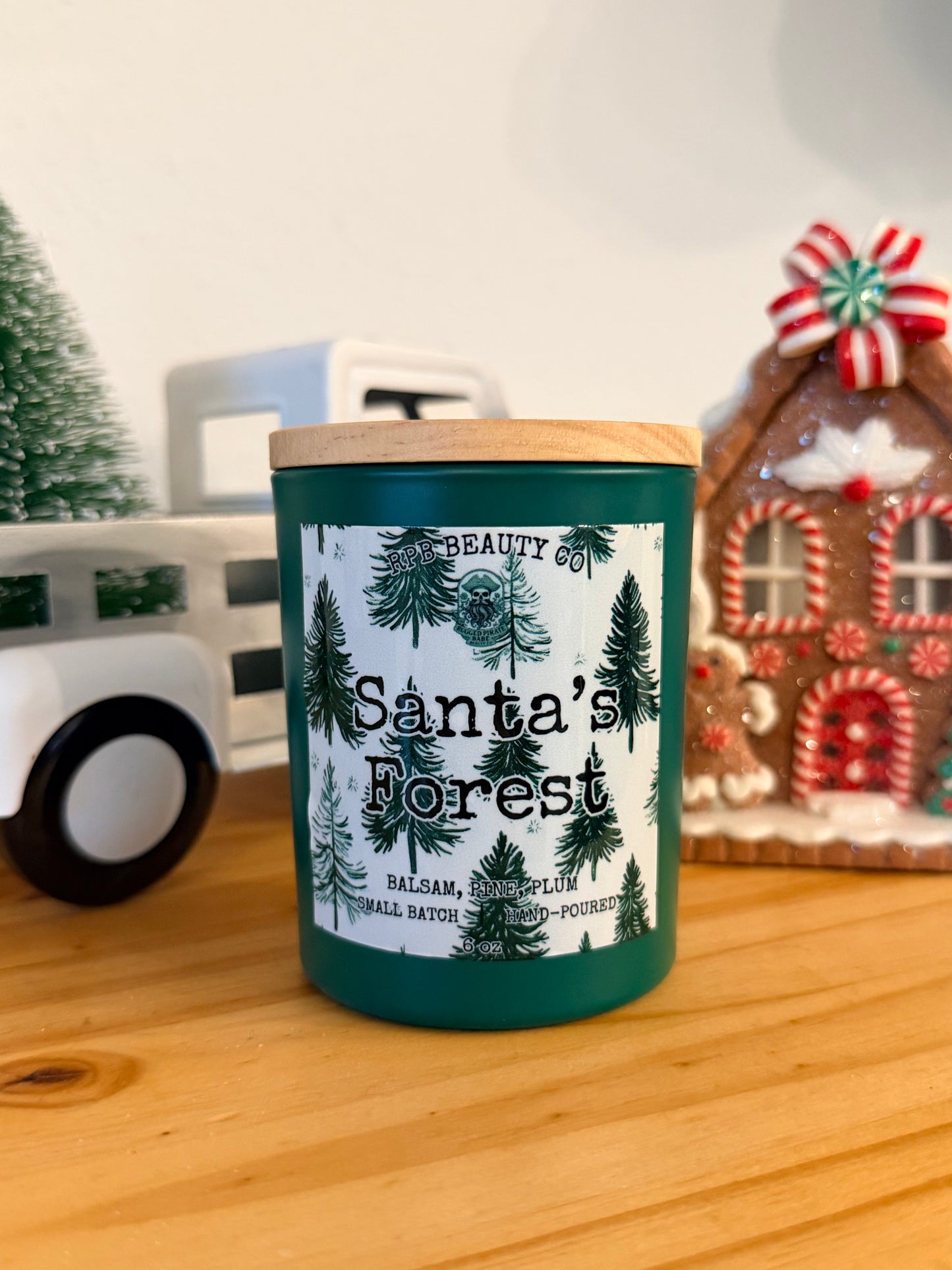 Santa's Forest (Balsam, Pine, Plum) Candle