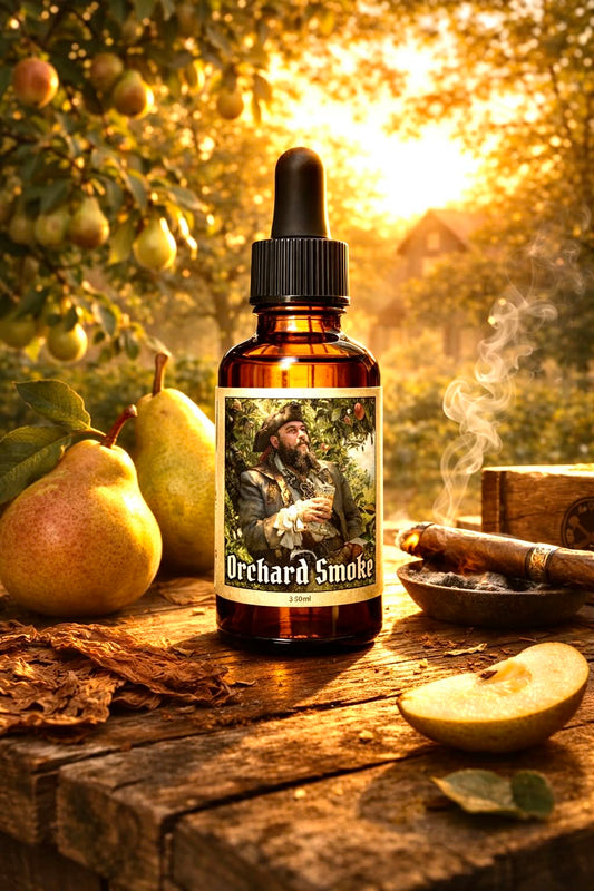 Orchard Smoke - Fresh Pear & Tobacco Beard Oil, Butter, & Cologne