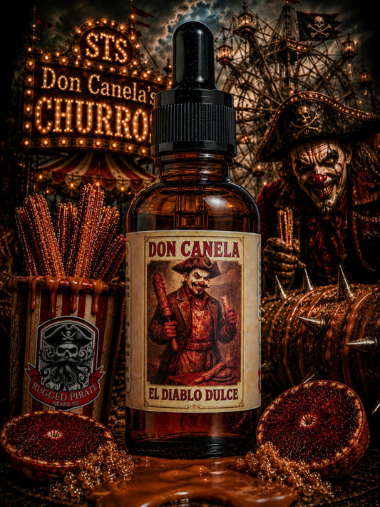 Don Canela - Churro, Dulce de Leche, and Guaiacwood Beard Oil, Butter & Cologne