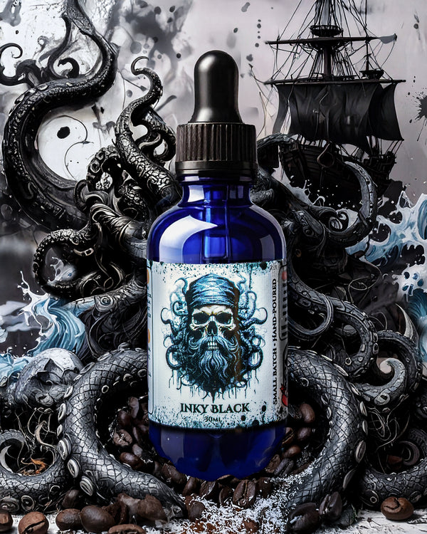 Inky Black (Espresso Oatmeal Stout Coconut Cream) Rugged Pirate Inky Black (Espresso Oatmeal Stout Coconut Cream) Rugged Pirate