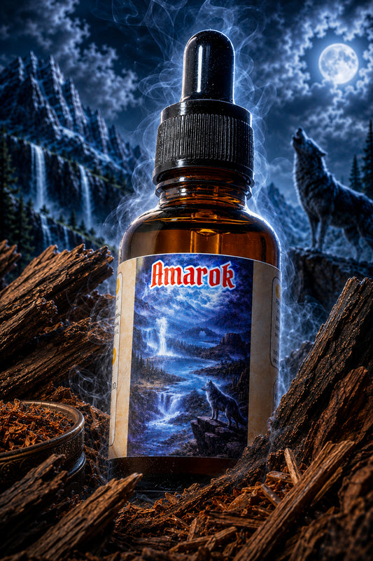 Amarok - Sandalwood, Tobacco, and Oud Beard Oil, Butter & Cologne