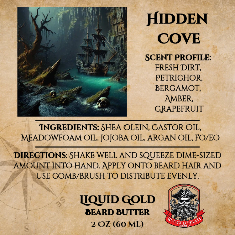 Hidden Cove (Dirt, Fresh Rainfall, Petrichor, Bergamot, and Mystical Cologne)