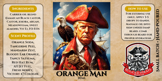 Orange Man (Orange + Ombre Leather)