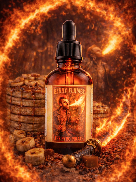 Benny Flambe - Bananas Foster, Pancakes, And Praline Beard Oil, Butter & Cologne