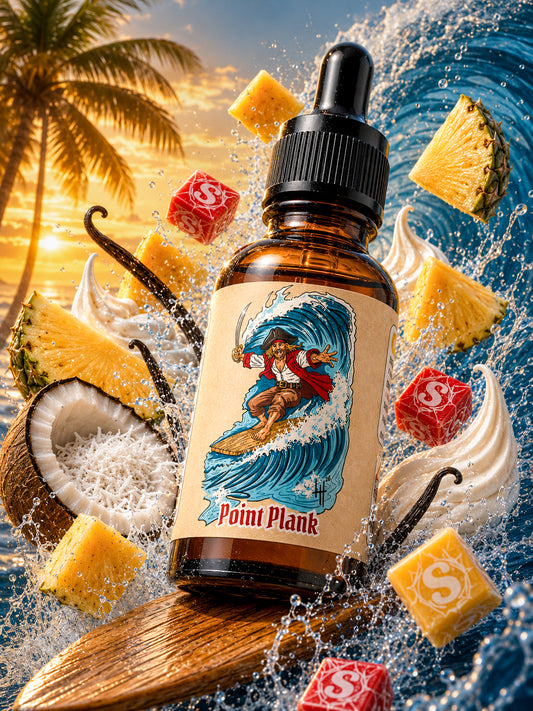 Point Plank - Sweet Pineapple, Coconut, and Benzoin Beard Oil, Butter & Cologne