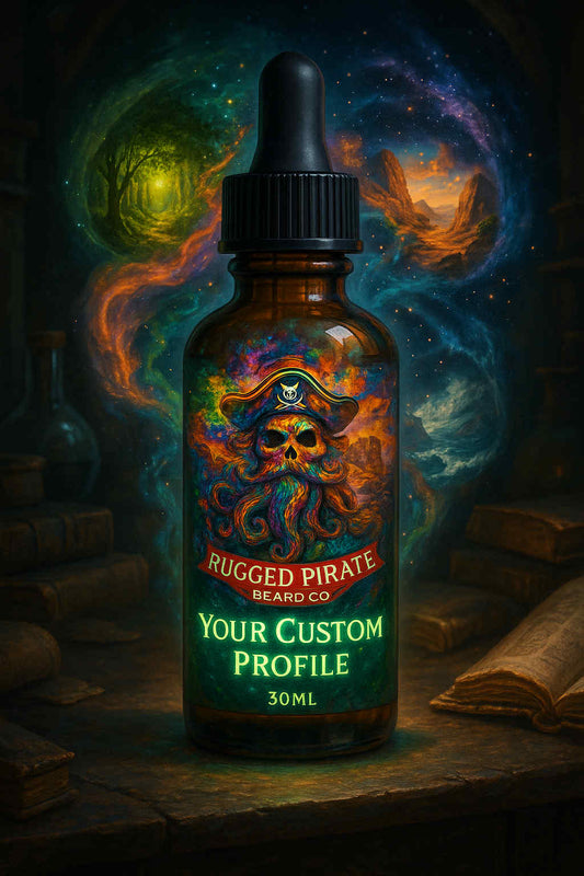 Custom Personalized (YOU PICK SCENT PROFILE and NAME) Beard and Skin Oil