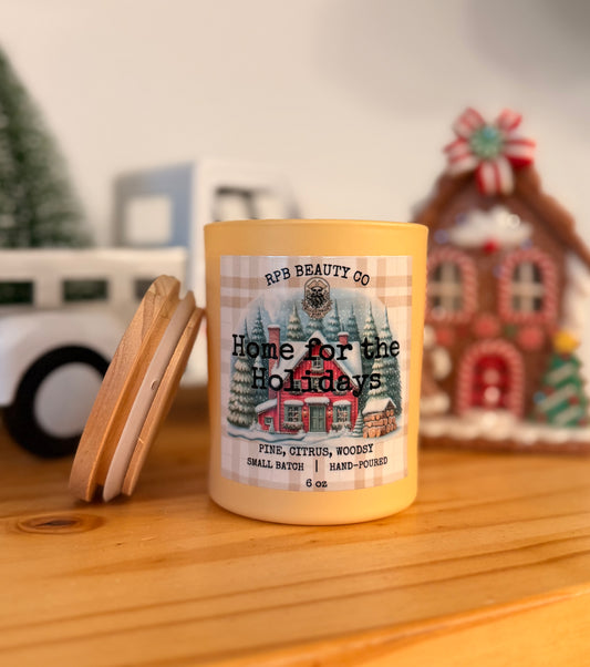 Home for the Holidays (Pine, Citrus, Woodsy) Candle