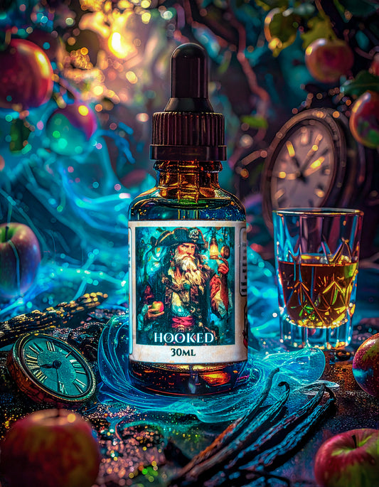 Hooked (Crisp Apple, Smooth Bourbon, Vanilla, Toasted Oak, and Musk)