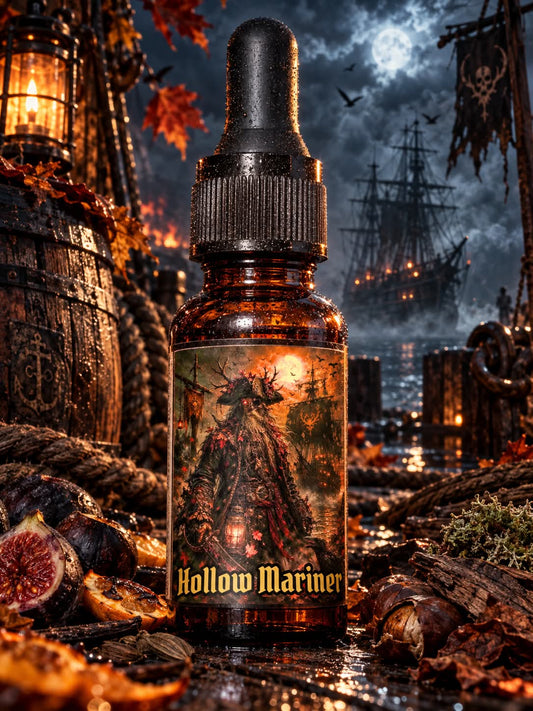 Hollow Mariner - Black Fig, Smoked Orange Peel & Autumn Air Beard Oil, Butter & Cologne