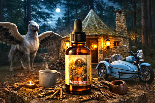 Keeper of Keys - Black Tea, Cedar, Balsam Fir, and Pipe Tobacco Beard Oil, Butter & Cologne