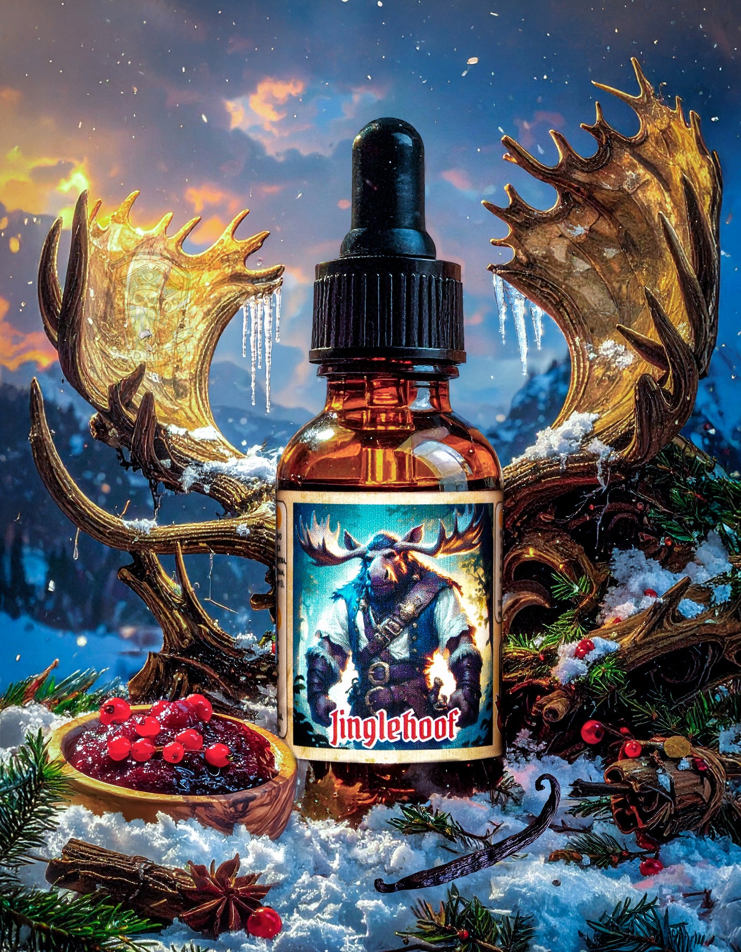 Jinglehoof (Blue Spruce, Pine, Lingonberry, Palo Santo)