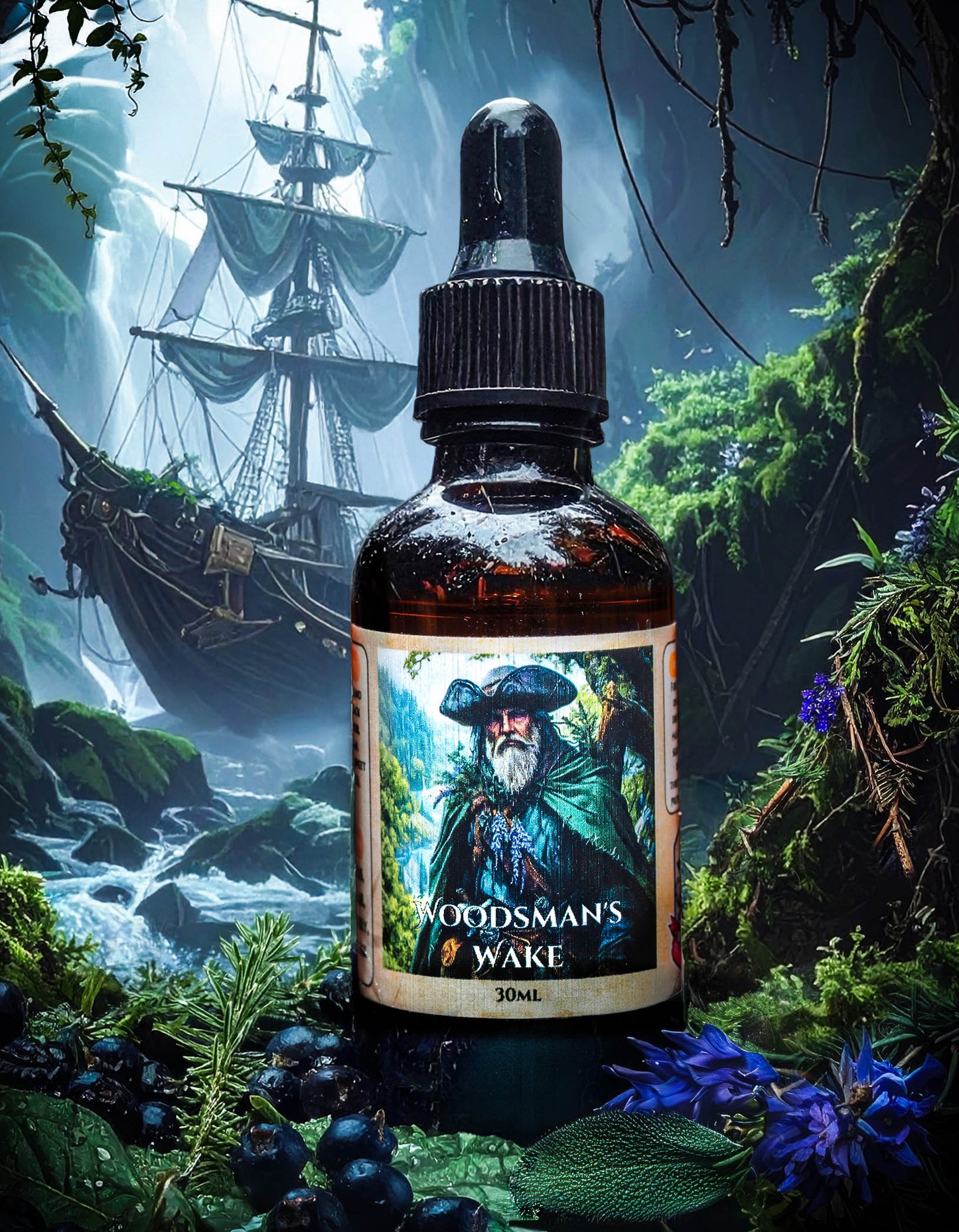 Woodsman's Wake (Juniper Berry, Eucalyptus, Sage, Cedar)