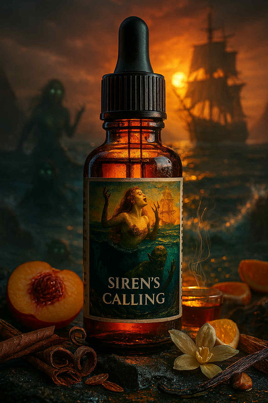 Siren's Calling (Sweet Peach Bourbon, Warm Vanilla, Cedar, Cuban Tobacco)