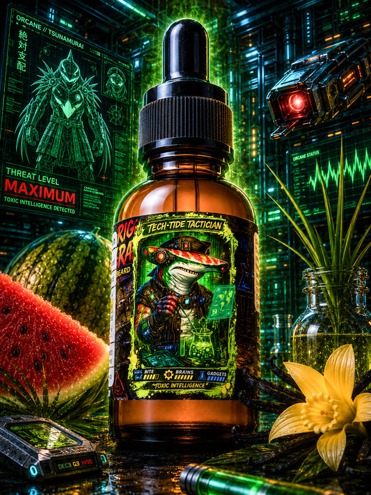 Tech Tide - Watermelon, Driftwood, and Volcanic Minerals Beard Oil, Butter & Cologne