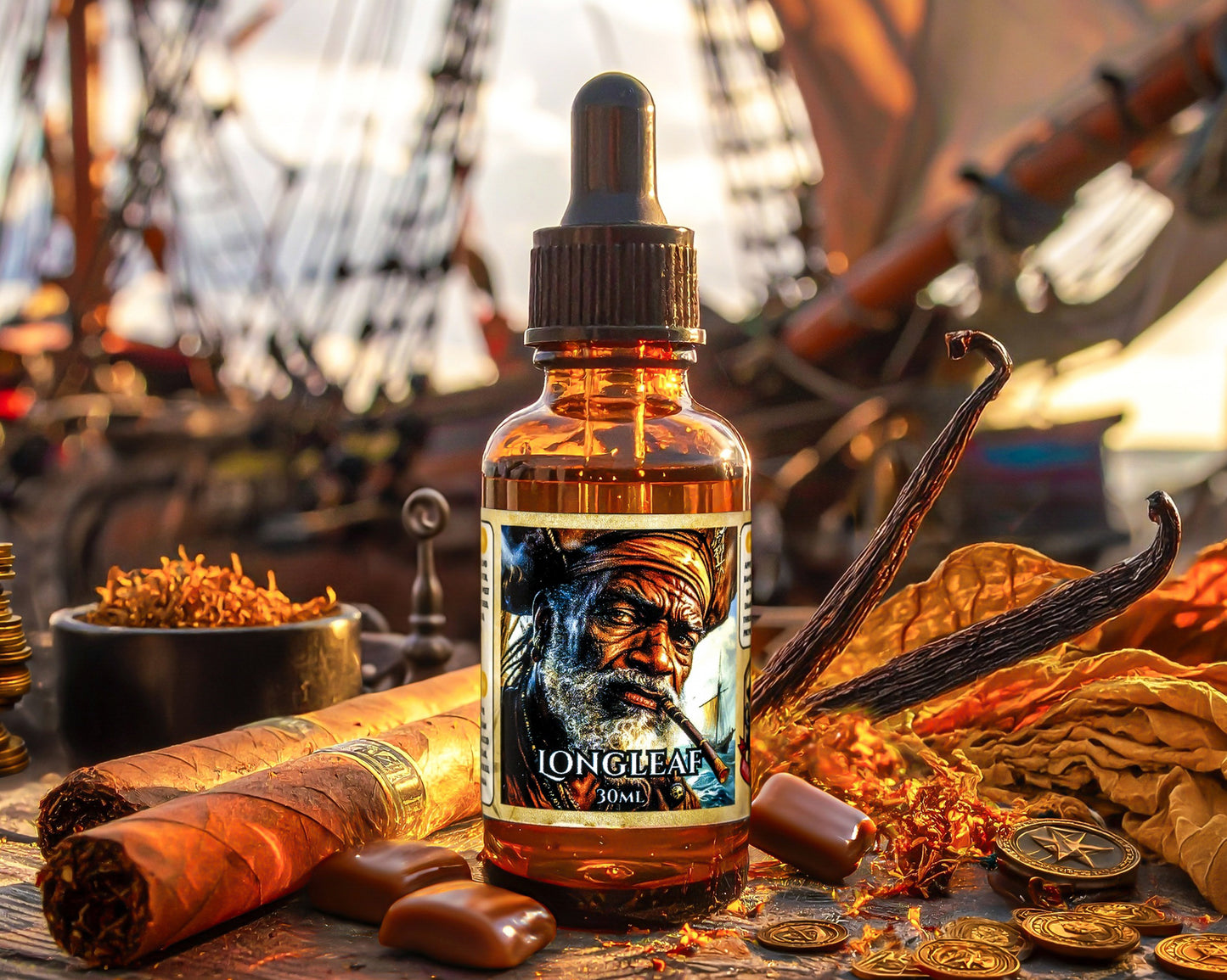 Longleaf (Tobacco HEAVY, Oud, Cedar Scent)