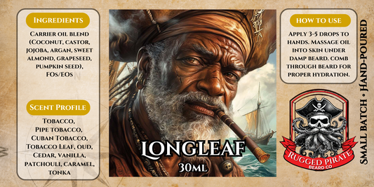 Longleaf (Tobacco HEAVY, Oud, Cedar Scent)