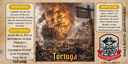 Tortuga (Aged Rum, Gun Powder, Oak Moss, Charred Wood, Plum, Bourbon, Tobacco)