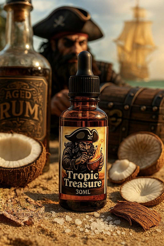 Tropic Treasure (Aged Rum, Coconut, Cedarwood, and Sea Salt)